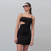 VESTIDO AJUSTADO CORTO TIRAS PERFE