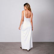 VESTIDO AJUSTADO LARGO MANGA SISA REVOL