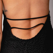 VESTIDO AJUSTADO CORTO TIRAS HONEST