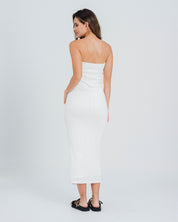 VESTIDO AJUSTADO LARGO STRAPLESS NELLI