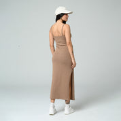 VESTIDO MIDI AJUSTADO TIRAS MARTIN