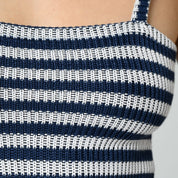 VESTIDO MIDI AJUSTADO TIRAS ATENA