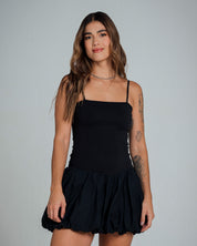 VESTIDO AJUSTADO CORTO TIRAS BENI