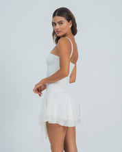 VESTIDO AJUSTADO CORTO TIRAS VORAR