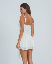 VESTIDO AJUSTADO CORTO TIRAS VORAR