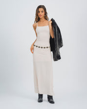 VESTIDO LARGO TIRAS SYKIES