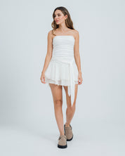 VESTIDO CORTO STRAPLESS IREA