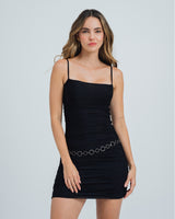 VESTIDO CORTO TIRAS NETU