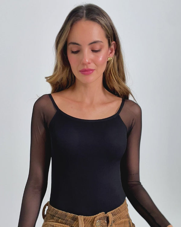 BODY TIRO BAJO MANGA LARGA AYLA
