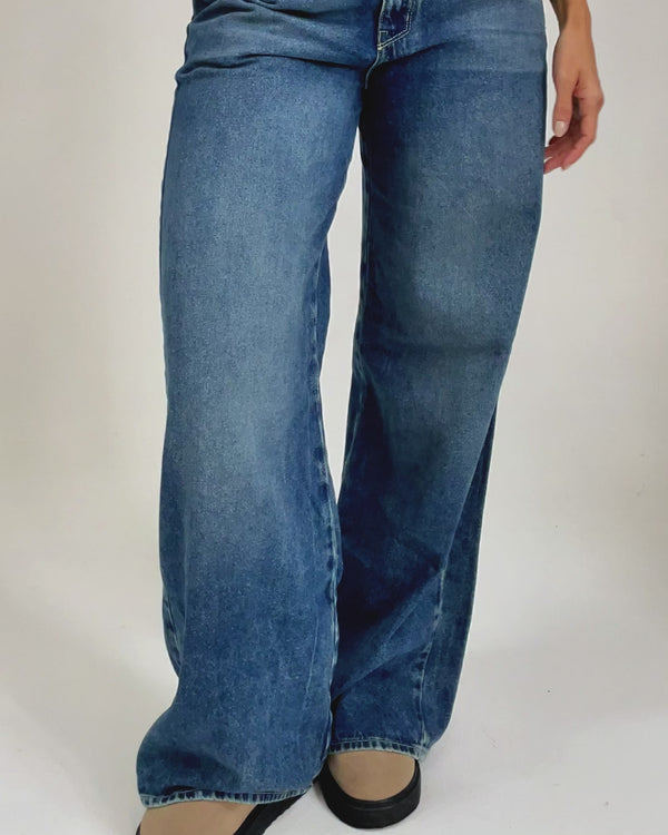 JEAN WIDE LEG TALLE ALTO KALOR