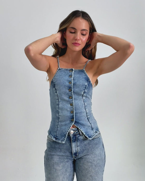 JEAN WIDE LEG TALLE ALTO JACE