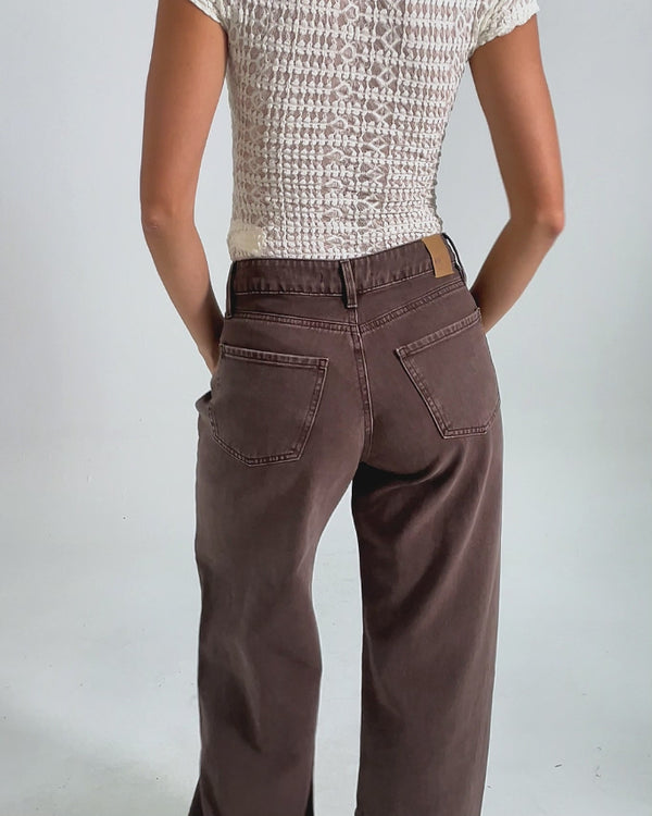 PANTALON WIDE LEG TALLE ALTO UVEH