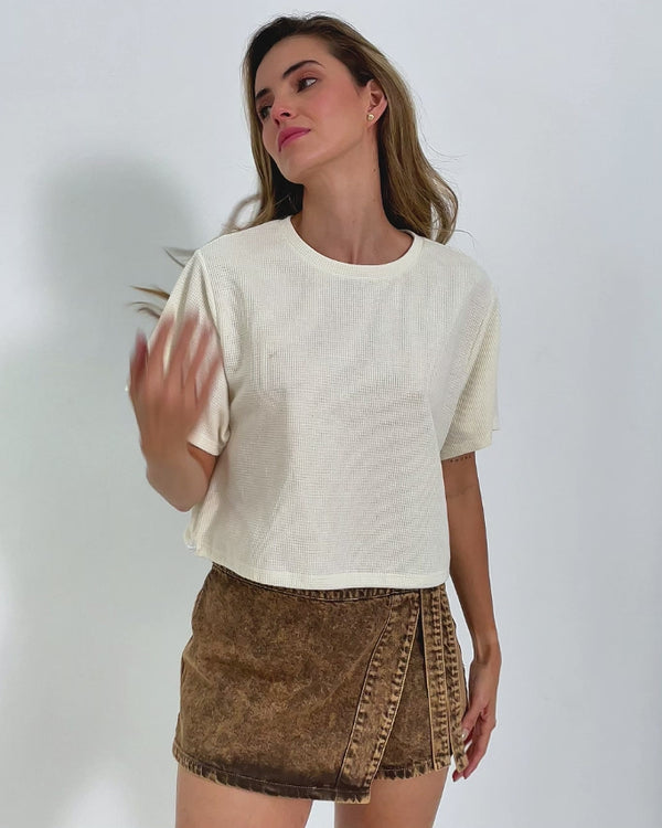 CAMISETA AMPLIA MANGA CORTA TORGI