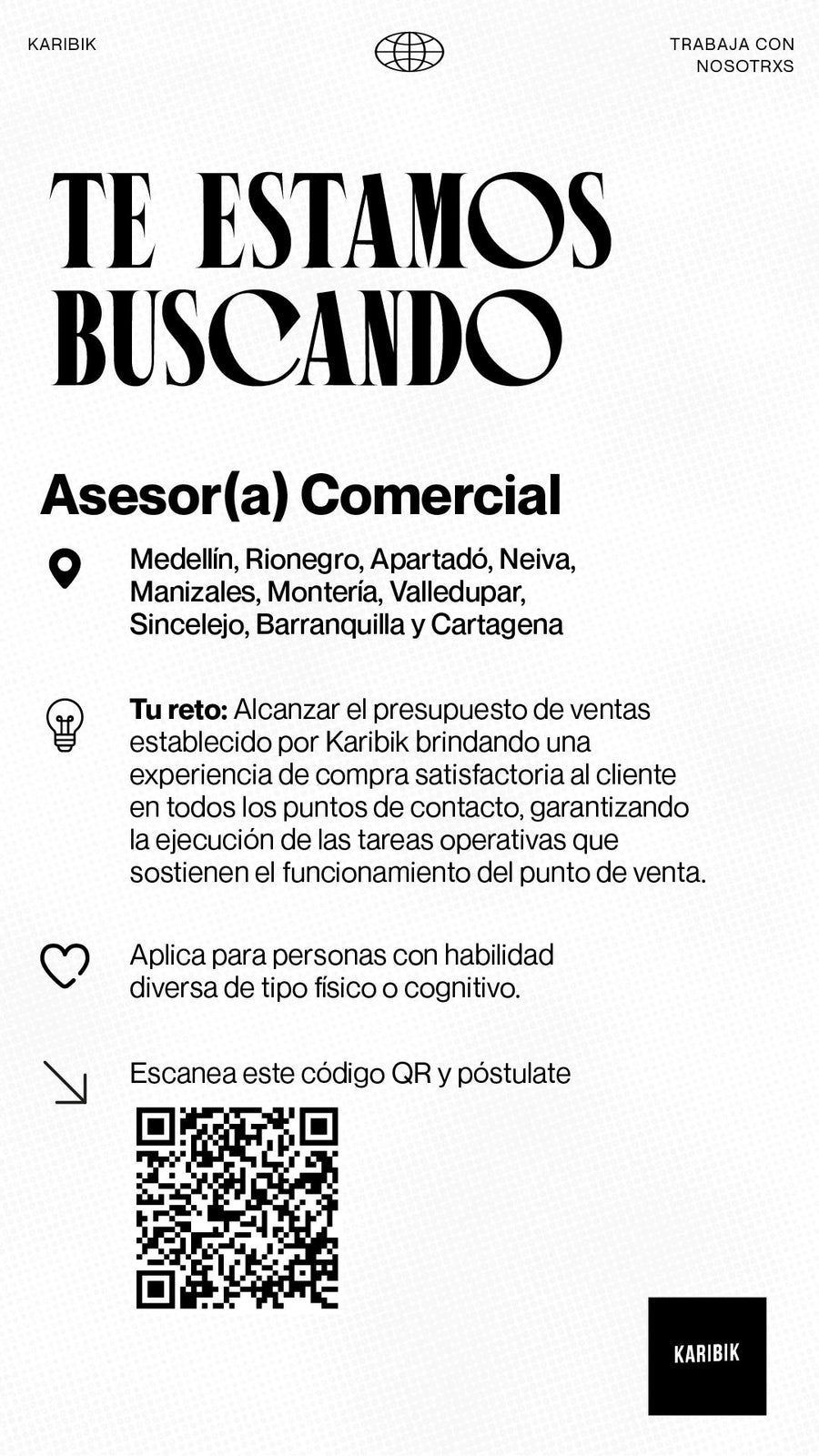 Asesor(a) Comercial